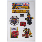 LEGO Sticker Sheet Celebrate Opening Lego Store at Leicester Square