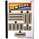 LEGO Sticker Sheet for New York Postcard Set 40519 (92595)