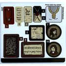 LEGO Sticker Sheet for Set 10354 (10111092)