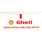 LEGO Sticker Sheet for Set 1250-1 / 1251-1 (22622)