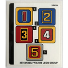 LEGO Sticker Sheet for Set 21311 (39754)