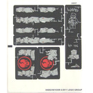 LEGO Sticker Sheet for Set 2505 (94682)