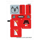 LEGO Sticker Sheet for Set 30191 (10990)