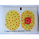 LEGO Sticker Sheet for Set 3204 / 3210 (71786)