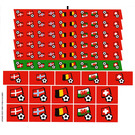 LEGO Sticker Sheet for Set 3407 (23051)