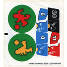 LEGO Sticker Sheet for Set 3570 (54590)