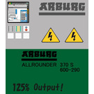 LEGO Sticker Sheet for Set 4000001 (74454)