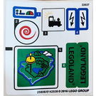 LEGO Sticker Sheet for Set 40166 (25806)