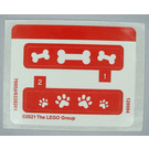 LEGO Sticker Sheet for Set 40440 (76954)