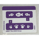 LEGO Sticker Sheet for Set 40480 (79101)