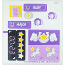 LEGO Sticker Sheet for Set 41057 (16455)