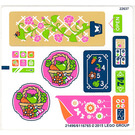 LEGO Sticker Sheet for Set 41108 (21496 / 21498)