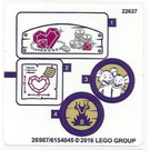 LEGO Sticker Sheet for Set 41177 (26987 / 26988)