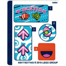 LEGO Sticker Sheet for Set 41337 (65017)