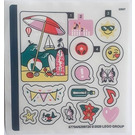 LEGO Sticker Sheet for Set 41411 (67794)