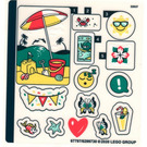 LEGO Sticker Sheet for Set 41412 (67797)