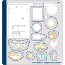 레고 Sticker Sheet for Set 41413 (67801)