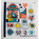 LEGO Sticker Sheet for Set 41435 (67814)