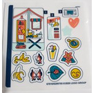 LEGO Sticker Sheet for Set 41437 (67816)