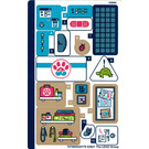 LEGO Sticker Sheet for Set 41446 (72756)