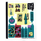 LEGO Sticker Sheet for Set 41683 (77539)