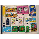 LEGO Sticker Sheet for Set 41748 (104102)