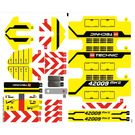 LEGO Sticker Sheet for Set 42009 (14262)