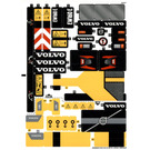 Lego® Technic 1x Sticker/Aufkleber Bogen für Set Traktor 42054 Neu 