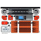 LEGO Sticker Sheet for Set 42213 (10110657)