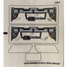 레고 Sticker Sheet for Set 44019 (16387)