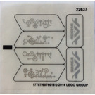 LEGO Sticker Sheet for Set 44028 (17787)