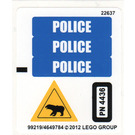 LEGO Sticker Sheet for Set 4436 (99219)