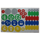 LEGO Sticker Sheet for Set 45100 (13101)