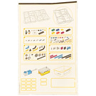 LEGO Sticker Sheet for Set 45678 (57277)