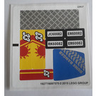 LEGO Sticker Sheet for Set 60082 (19277)