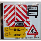 LEGO Sticker Sheet for Set 60152 (28903)