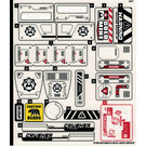 레고 Sticker Sheet for Set 60188 (37391)