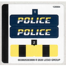 LEGO Sticker Sheet for Set 60274 (68388)