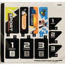 LEGO Sticker Sheet for Set 60366 (10103045)