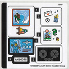 LEGO Aufkleber Sheet for Set 60398 (10103039)