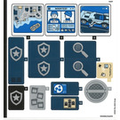 LEGO Sticker Sheet for Set 60418 (10105880)