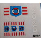 LEGO Sticker Sheet for Set 6353