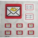 LEGO Sticker Sheet for Set 6362
