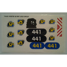 LEGO Sticker Sheet for Set 6441 (71449)