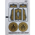 LEGO Sticker Sheet for Set 70123 (15682)