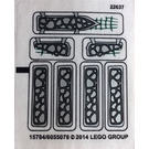 LEGO Sticker Sheet for Set 70126 (15784)