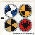 LEGO Sticker Sheet for Set 7016 / 7019 (54207)