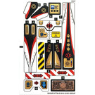 LEGO Sticker Sheet for Set 70595 (26324)