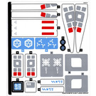 LEGO Sticker Sheet for Set 70616 (33397)