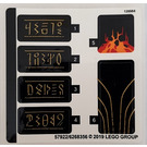 LEGO Sticker Sheet for Set 70674 (57922)